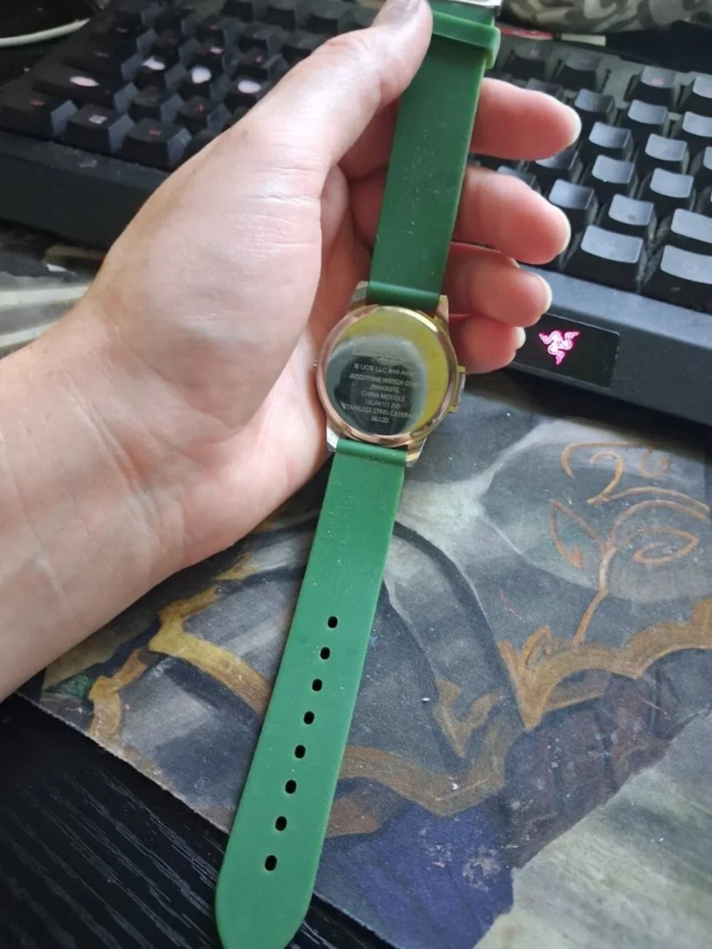 Jurassic Park watch **needs battery**